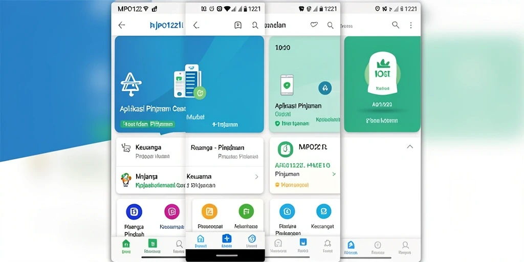 Antarmuka aplikasi MPO1221 yang sederhana dan mudah digunakan.