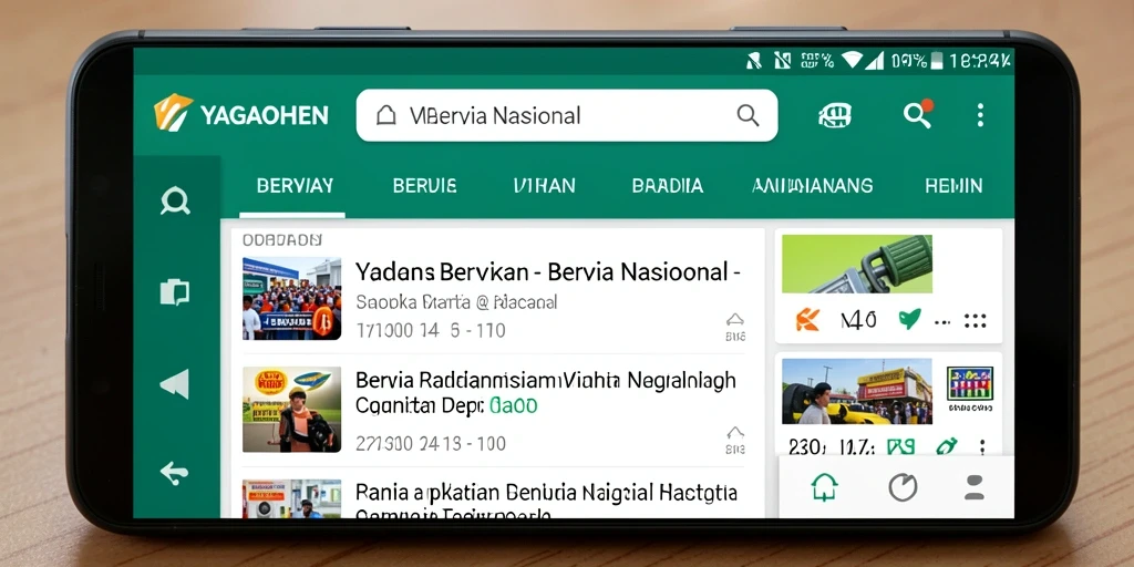 Tampilan antarmuka aplikasi YAGAOHEN yang modern dan user-friendly.