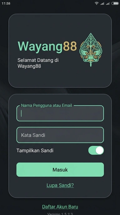 Panduan Masuk Akun Wayang88 untuk Pengguna Android